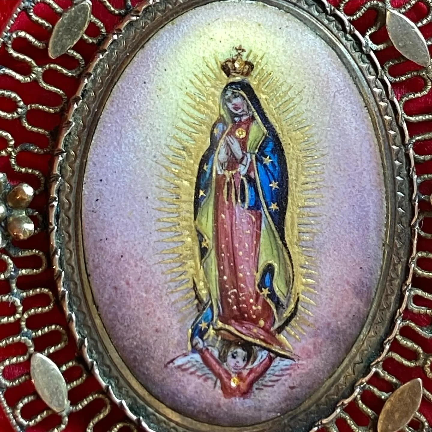 Our Lady of Guadalupe Medal Pendant