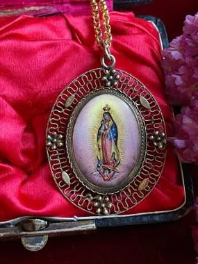 Our Lady of Guadalupe Medal Pendant