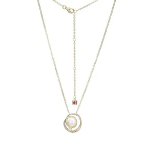 Pearl Circle Pendant