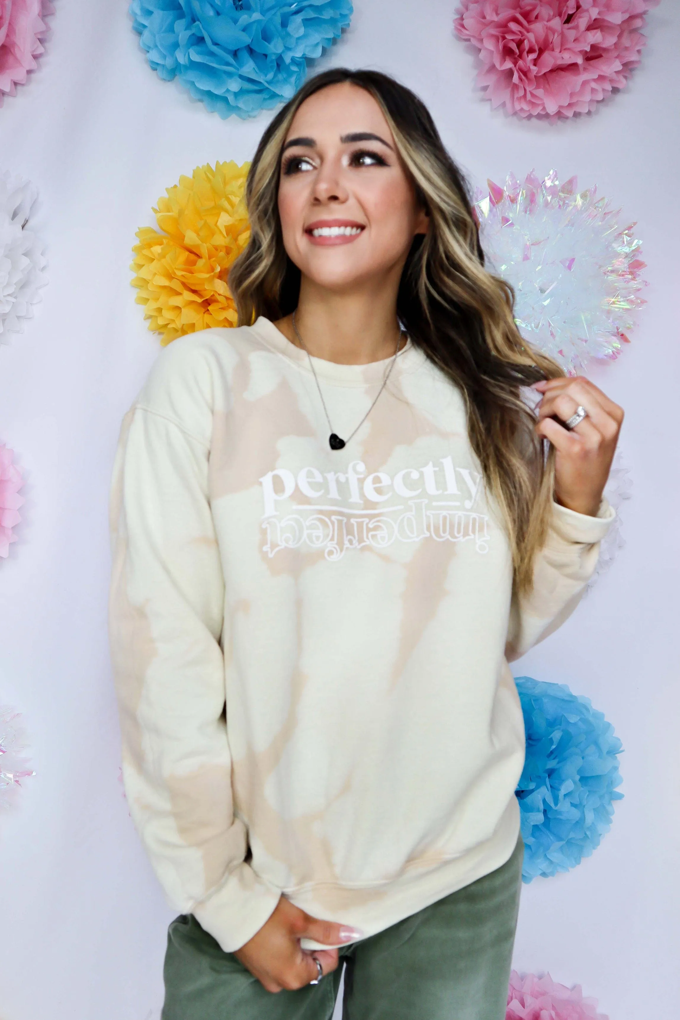 Perfectly Imperfect Bomba Sweatshirt - PREORDER