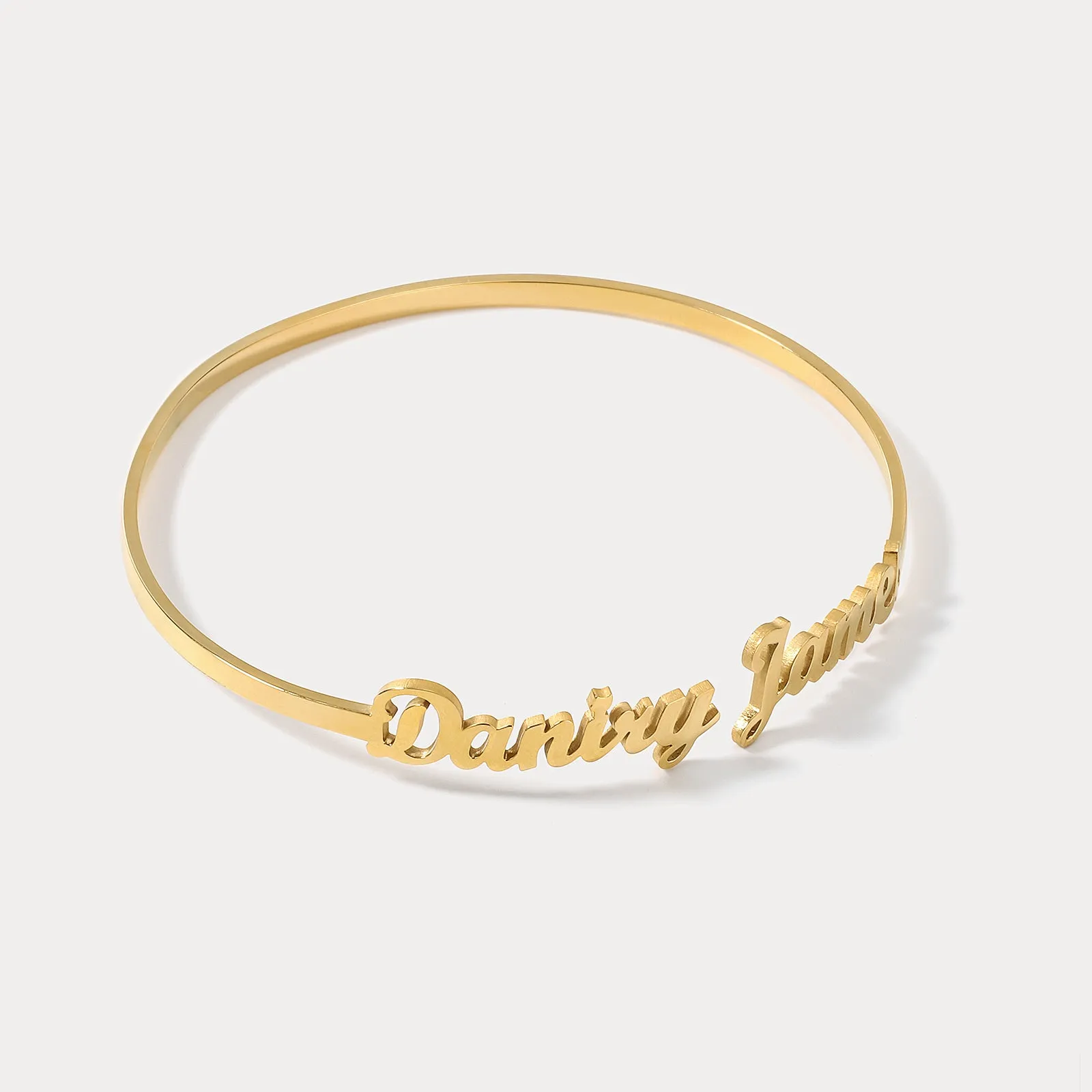 Personalized Names Cuff Bracelet