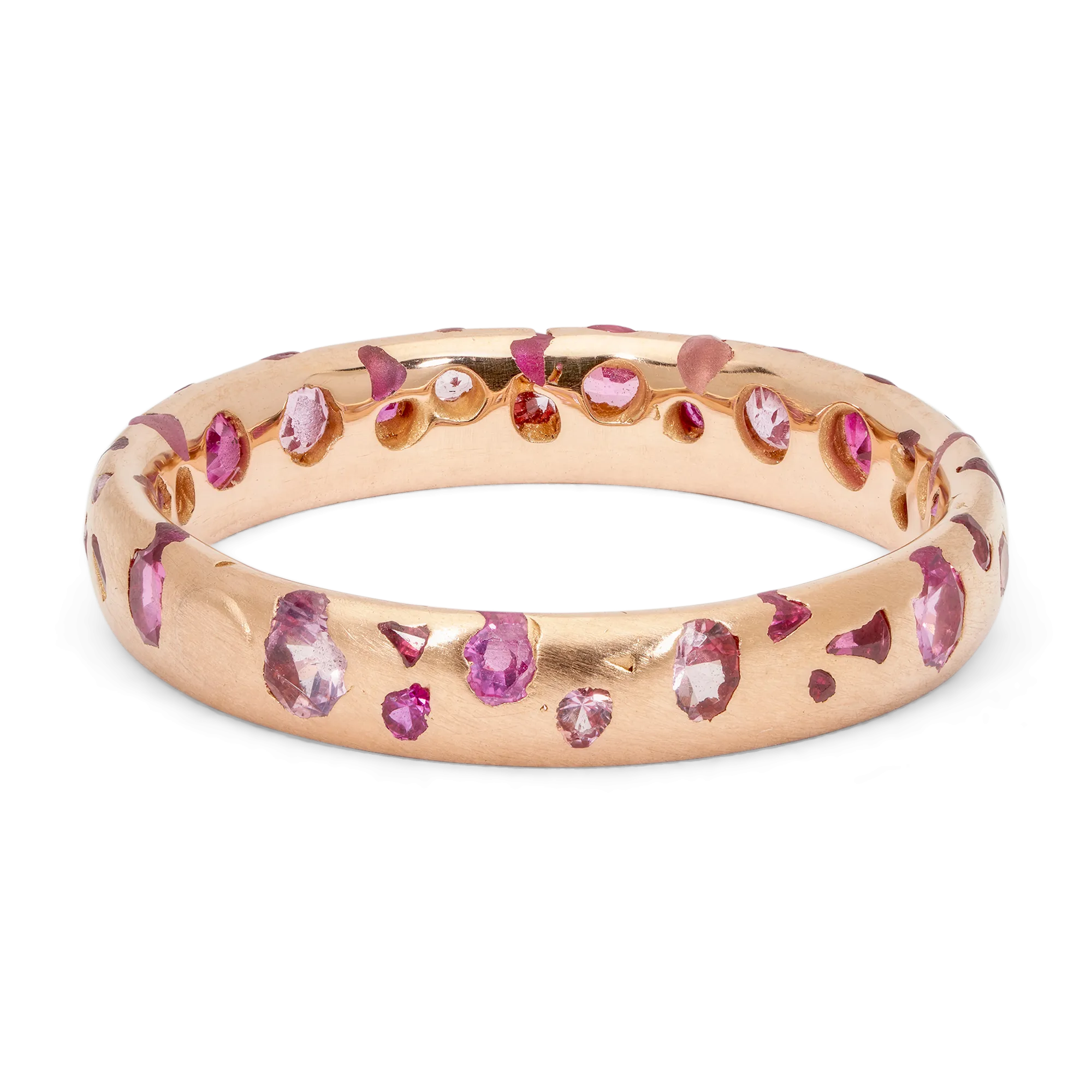 Pink Confetti Ring in Rose - Made to Order