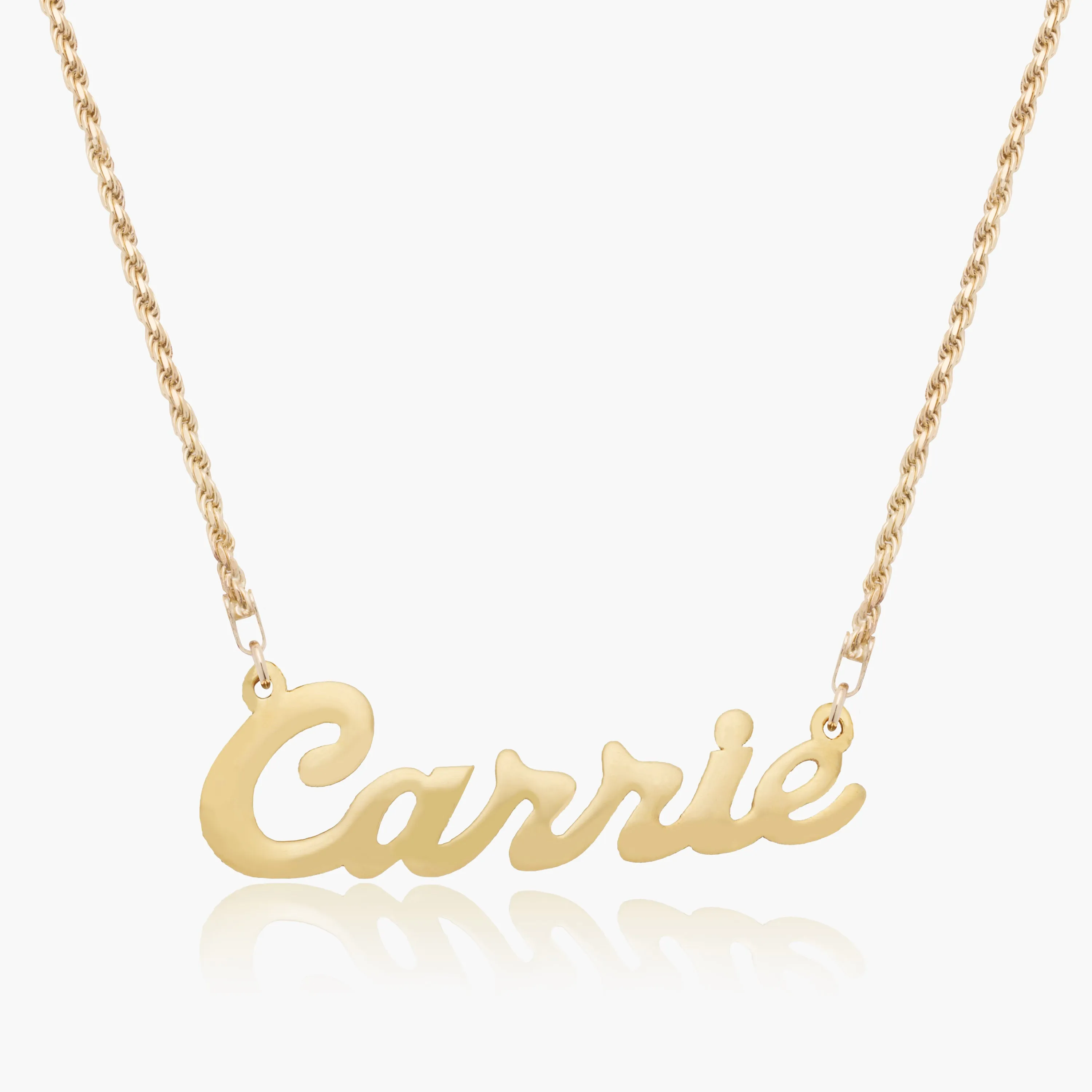 "Carrie" Name Necklace