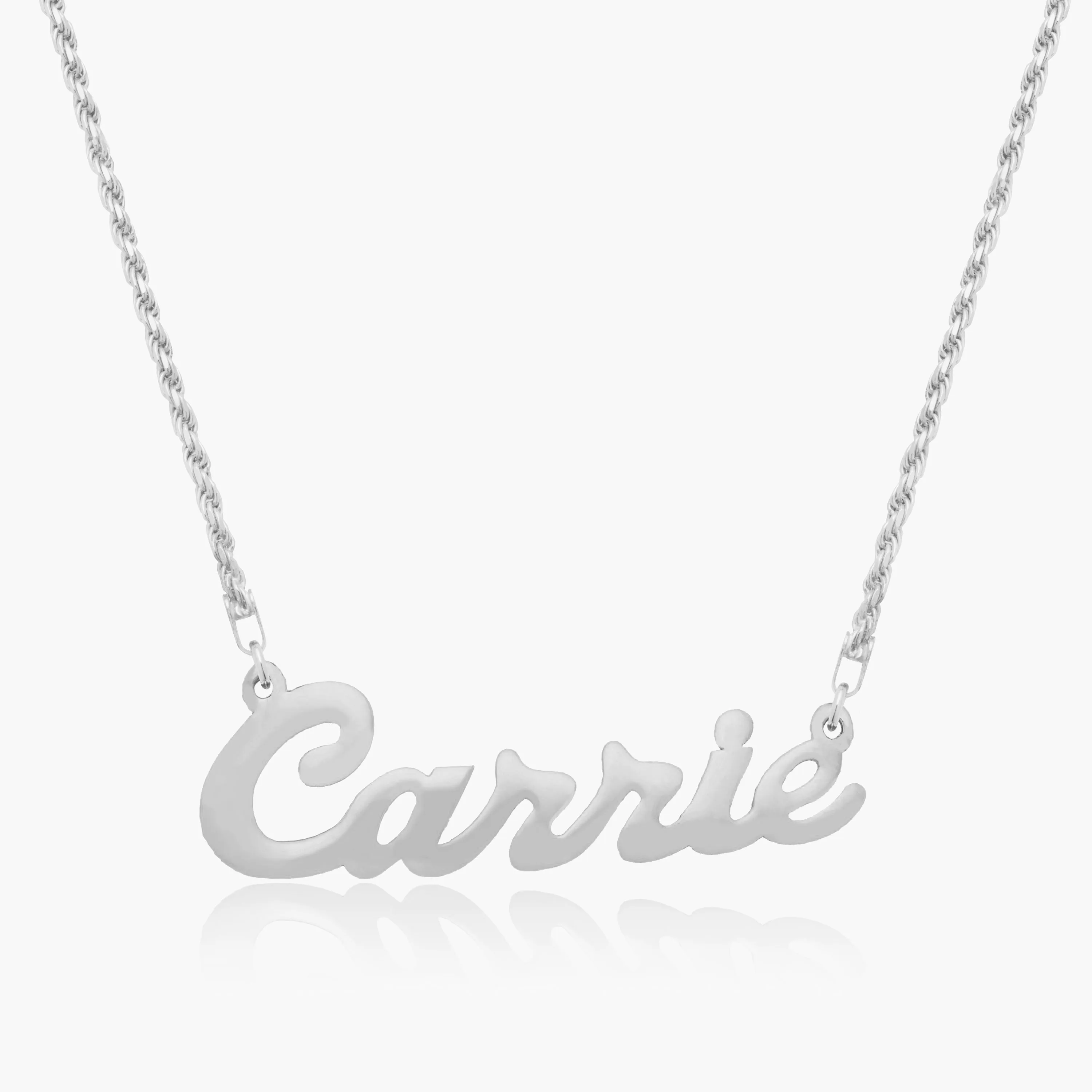 "Carrie" Name Necklace