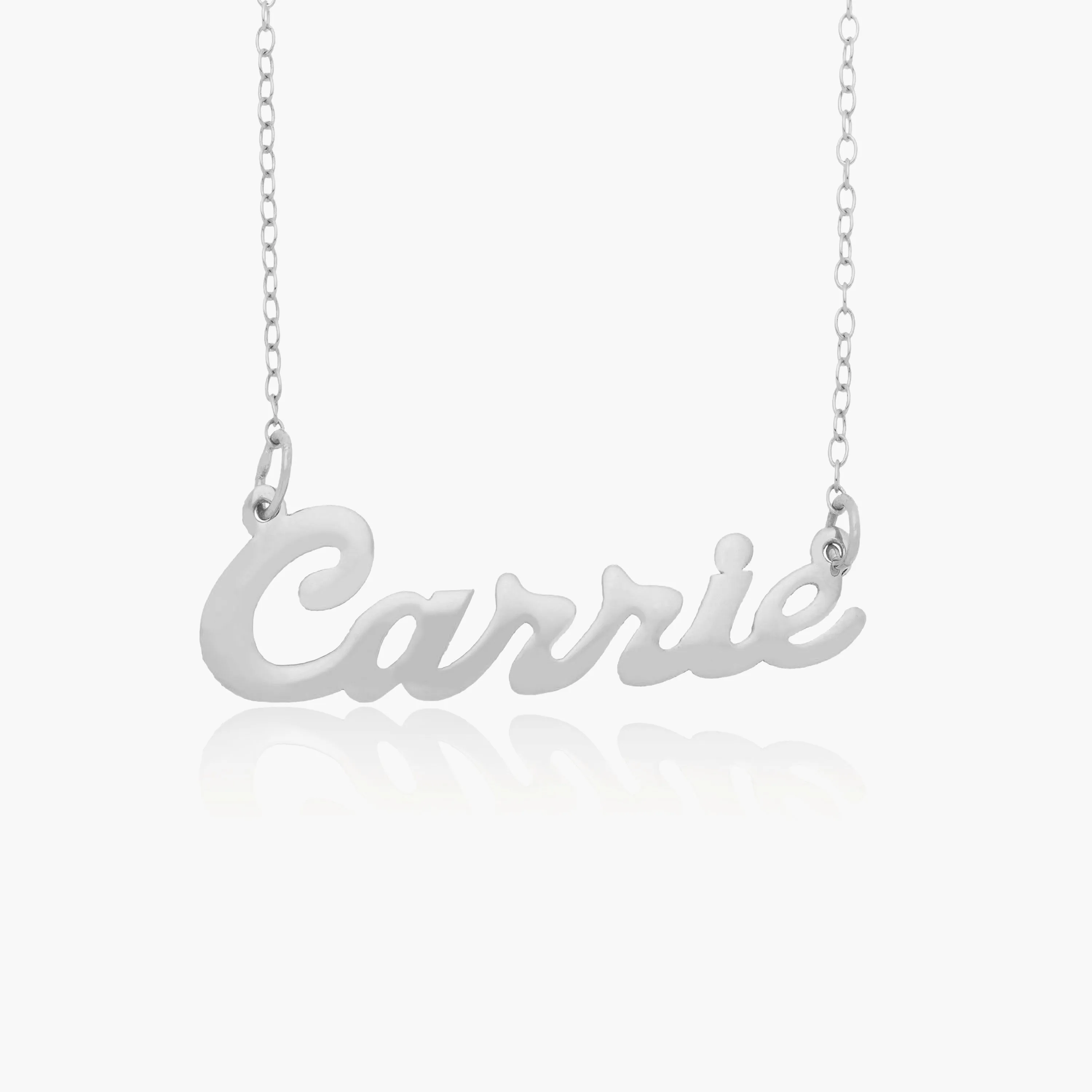 "Carrie" Name Necklace