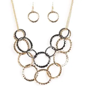 Radiant Ringmaster Multi Metal Necklace