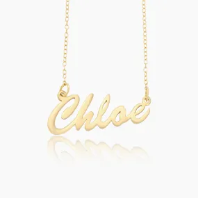 Script Name Necklace