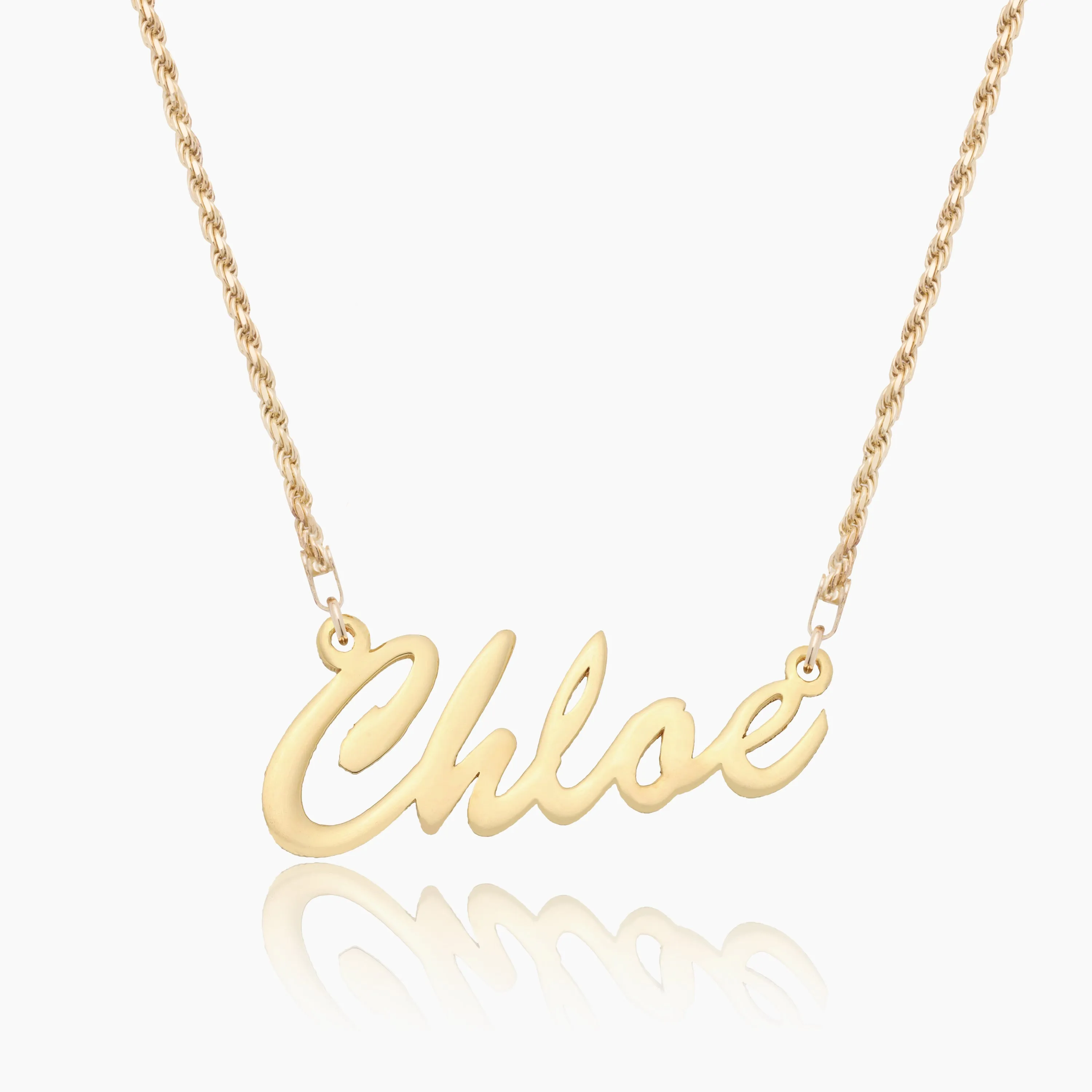 Script Name Necklace