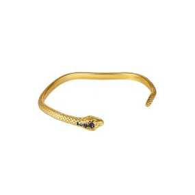 Serpent Open Bangle