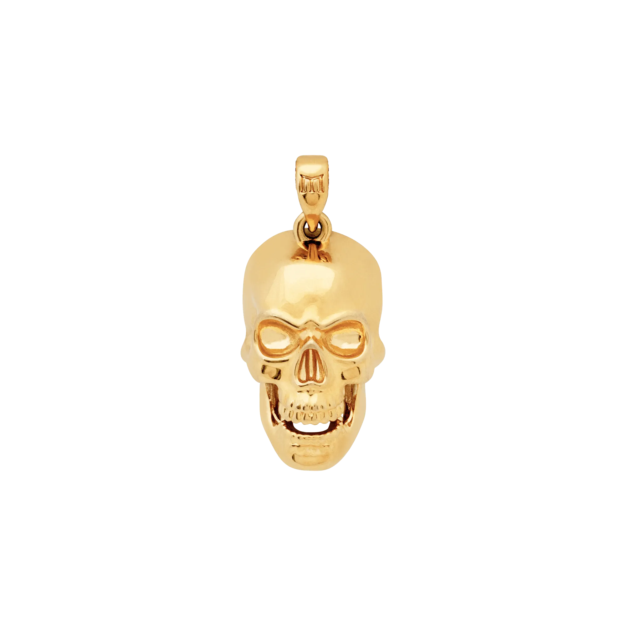 Skull Pendant - Gold