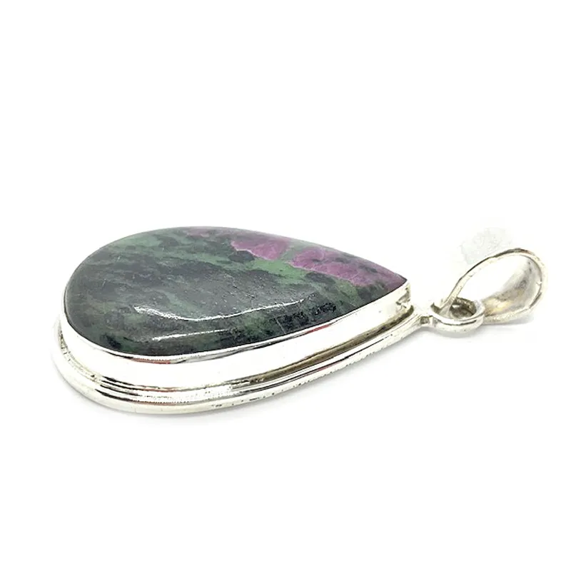 Skylar Ruby Zoisite Gemstone Pendant