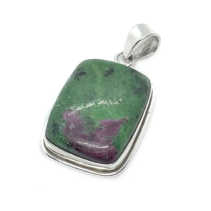 Skylar Ruby Zoisite Gemstone Pendant