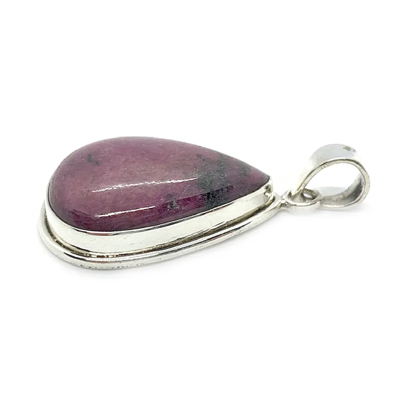 Skylar Ruby Zoisite Gemstone Pendant