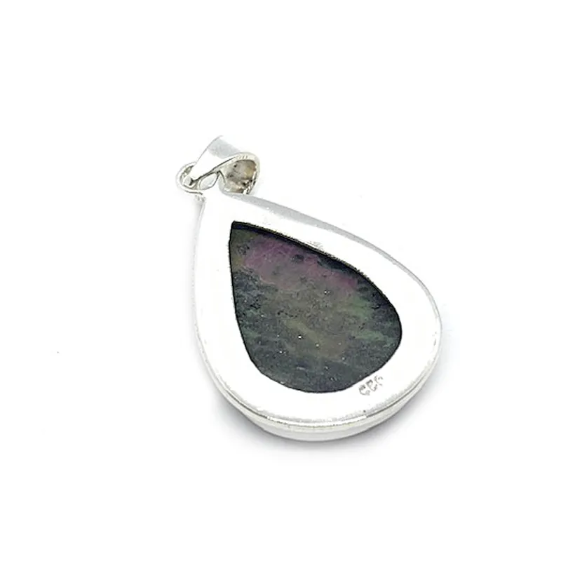 Skylar Ruby Zoisite Gemstone Pendant