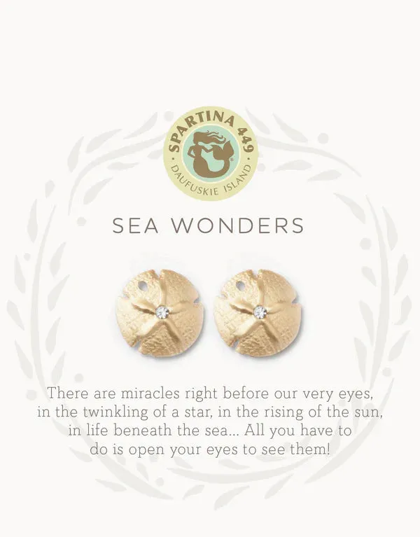 Spartina Sea La Vie Stud Earrings Sea Wonders/Sand Dollar