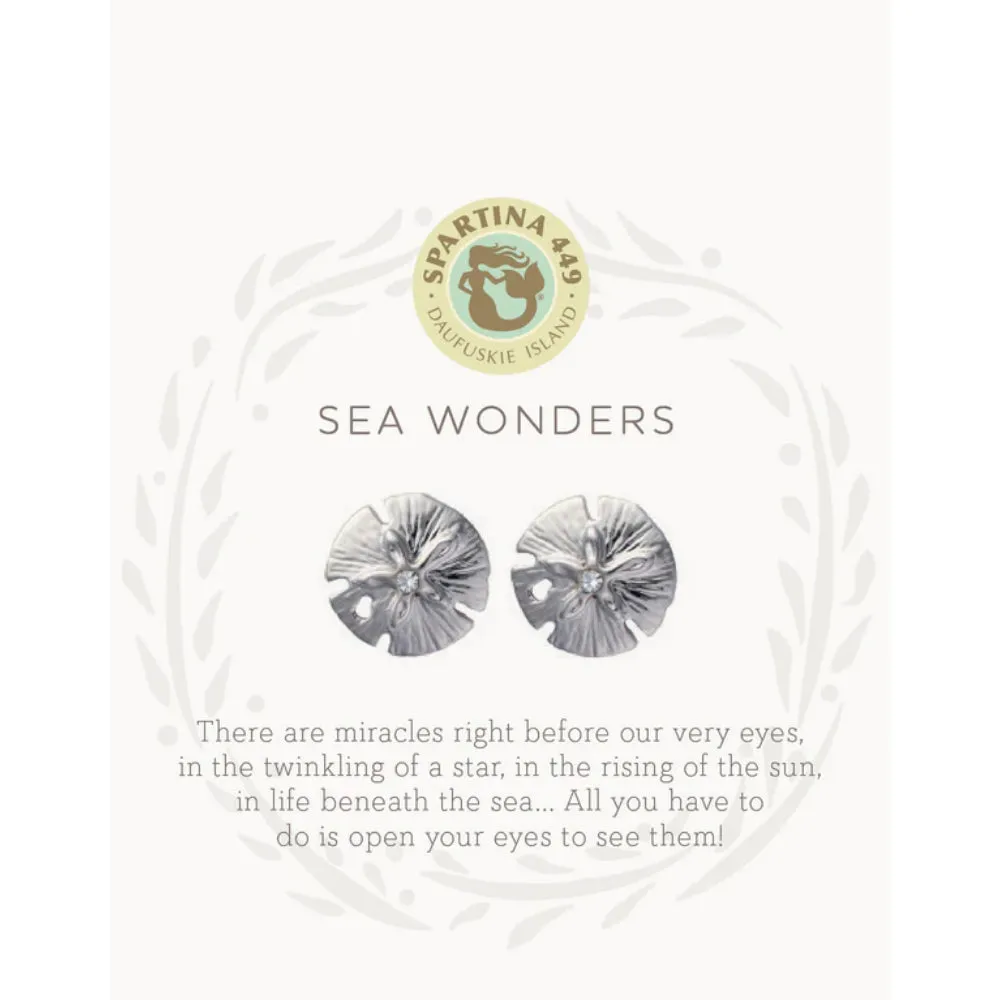 Spartina Sea La Vie Stud Earrings Sea Wonders/Sand Dollar