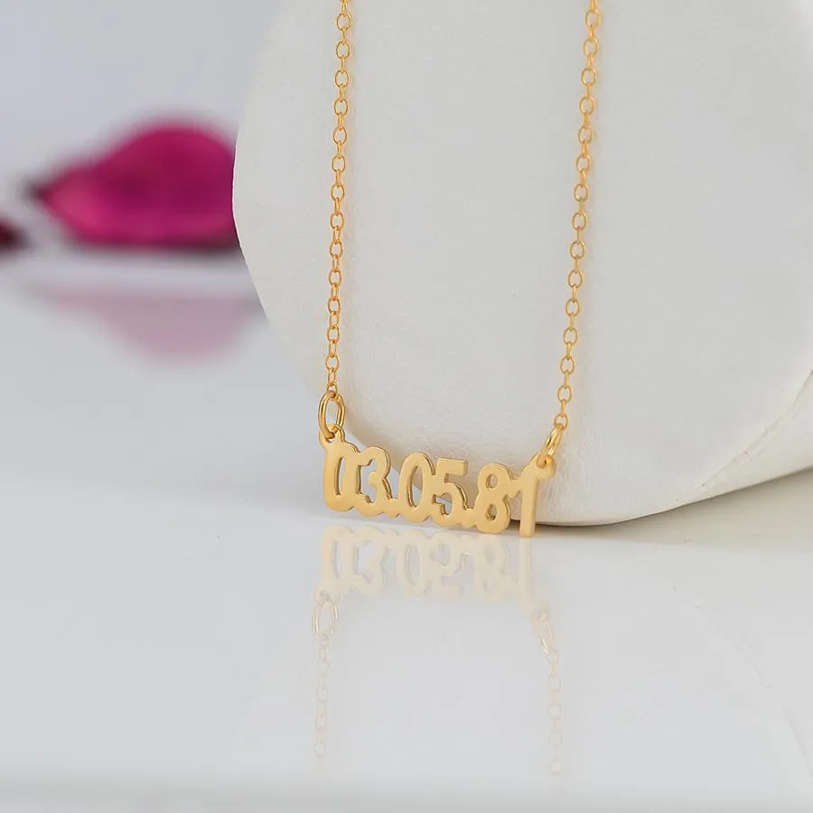 Special Memory Date Necklace