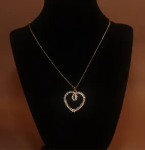 Stainless Steel Guarded Heart Necklace