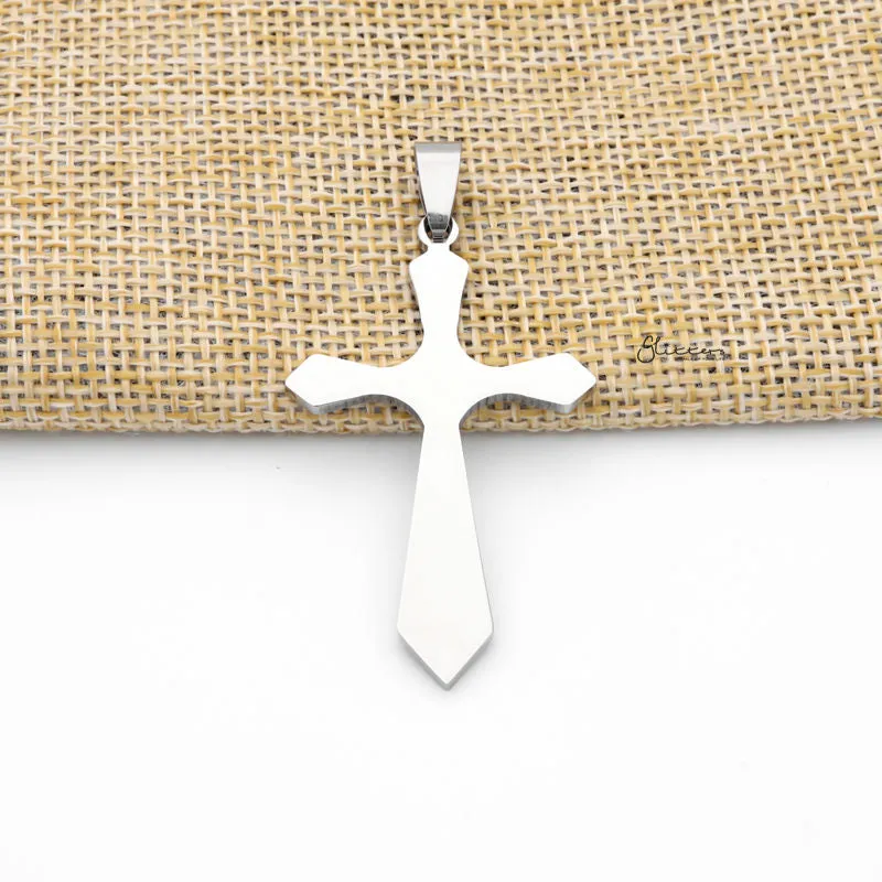 Stainless Steel Plain Cross Pendant