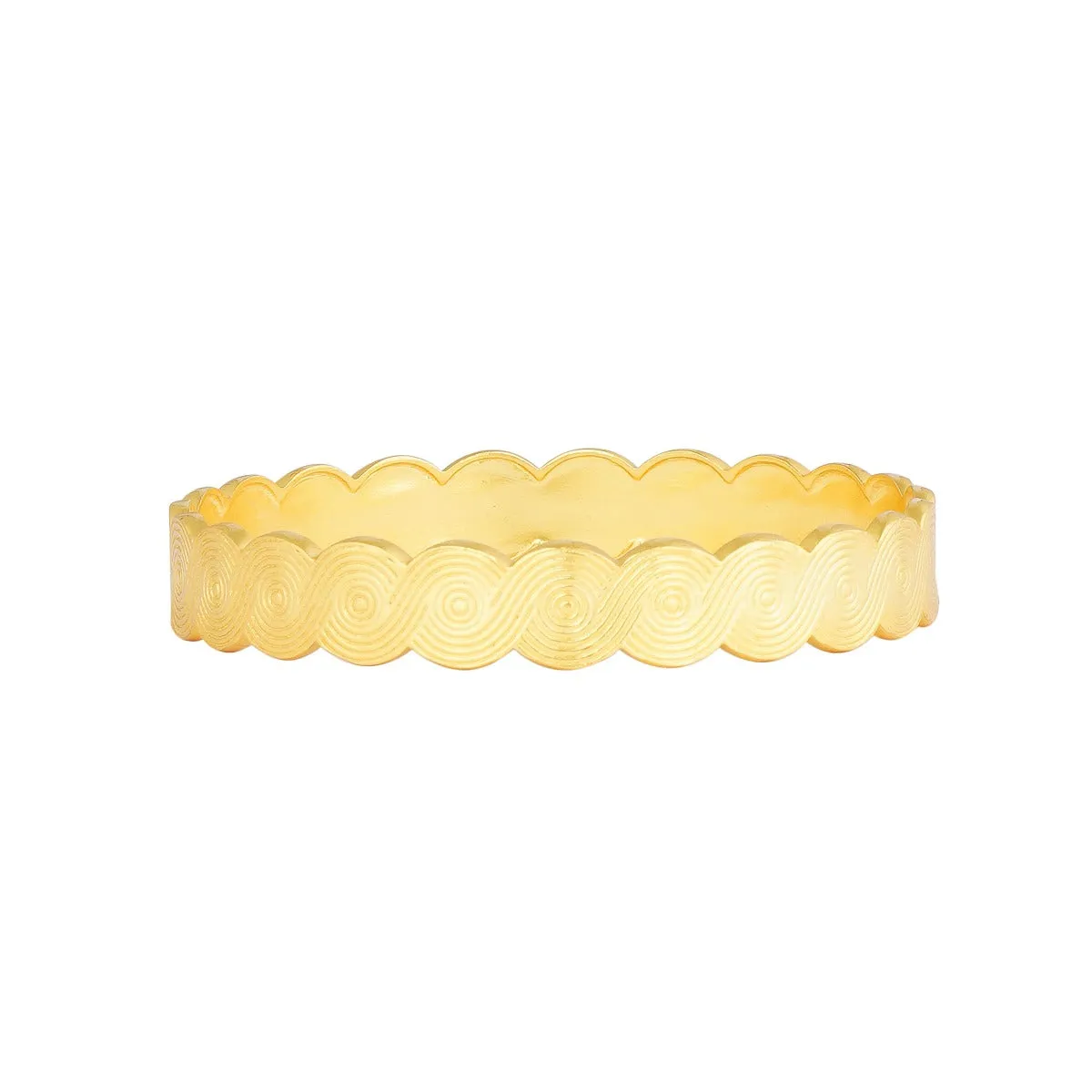 Survivor Gold Plated Bangle