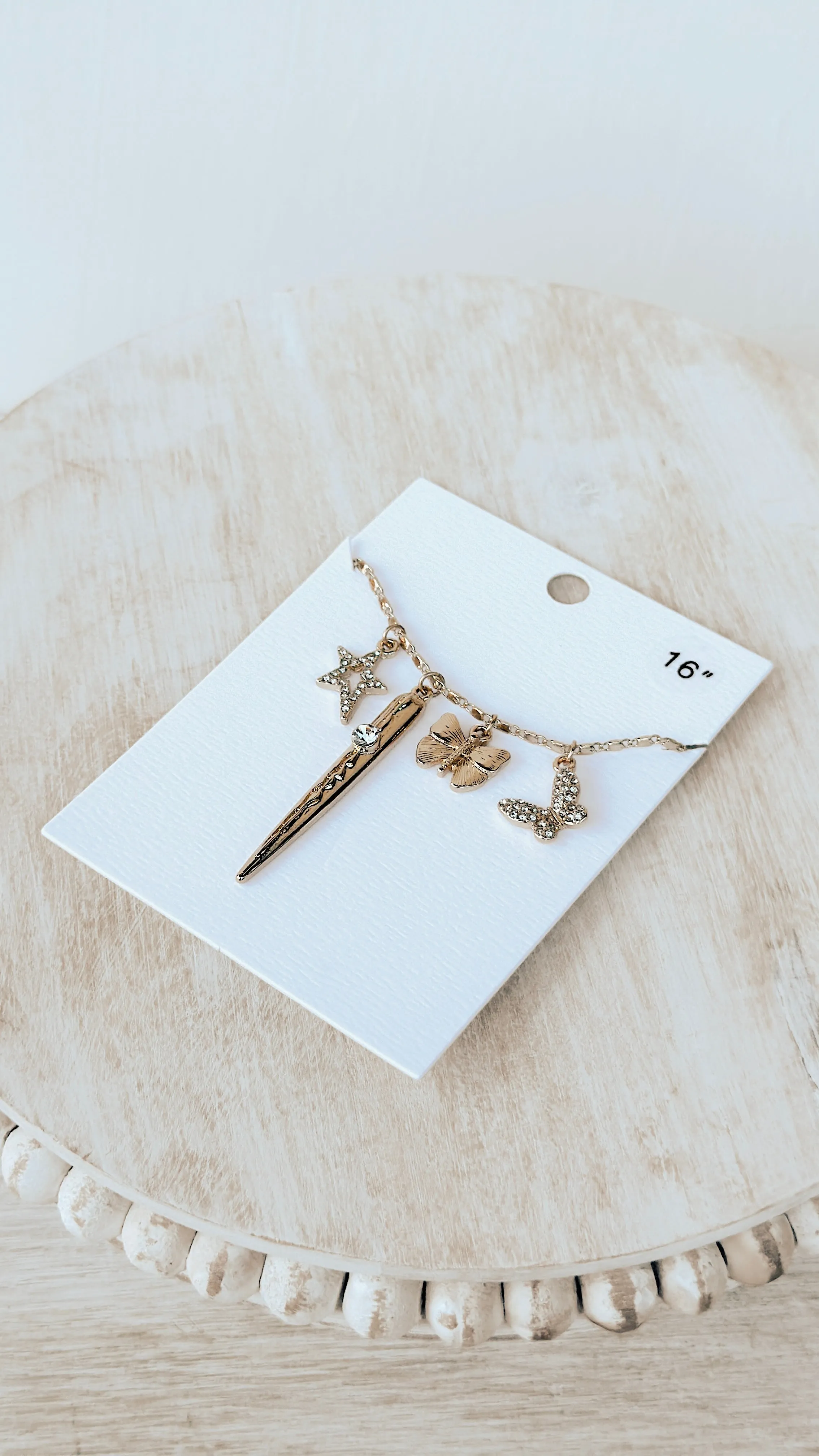 The Fly Away Charm Necklace