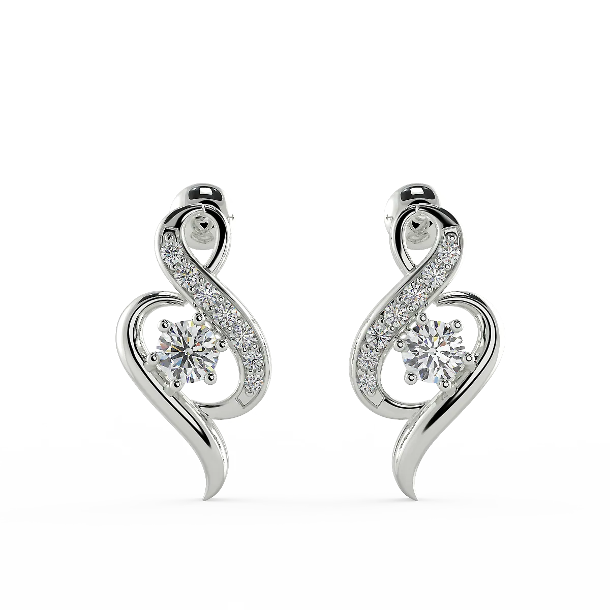 The Tulipa Earring (925 Sterling Silver)