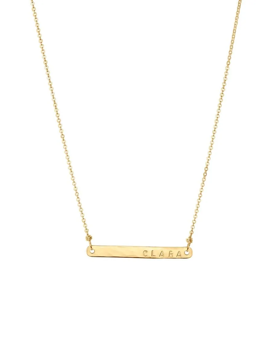 Thin Bar Necklace