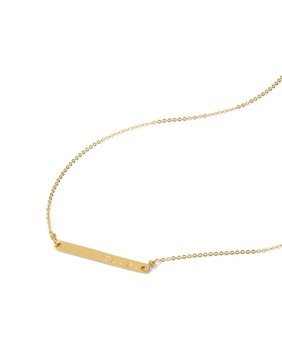 Thin Bar Necklace