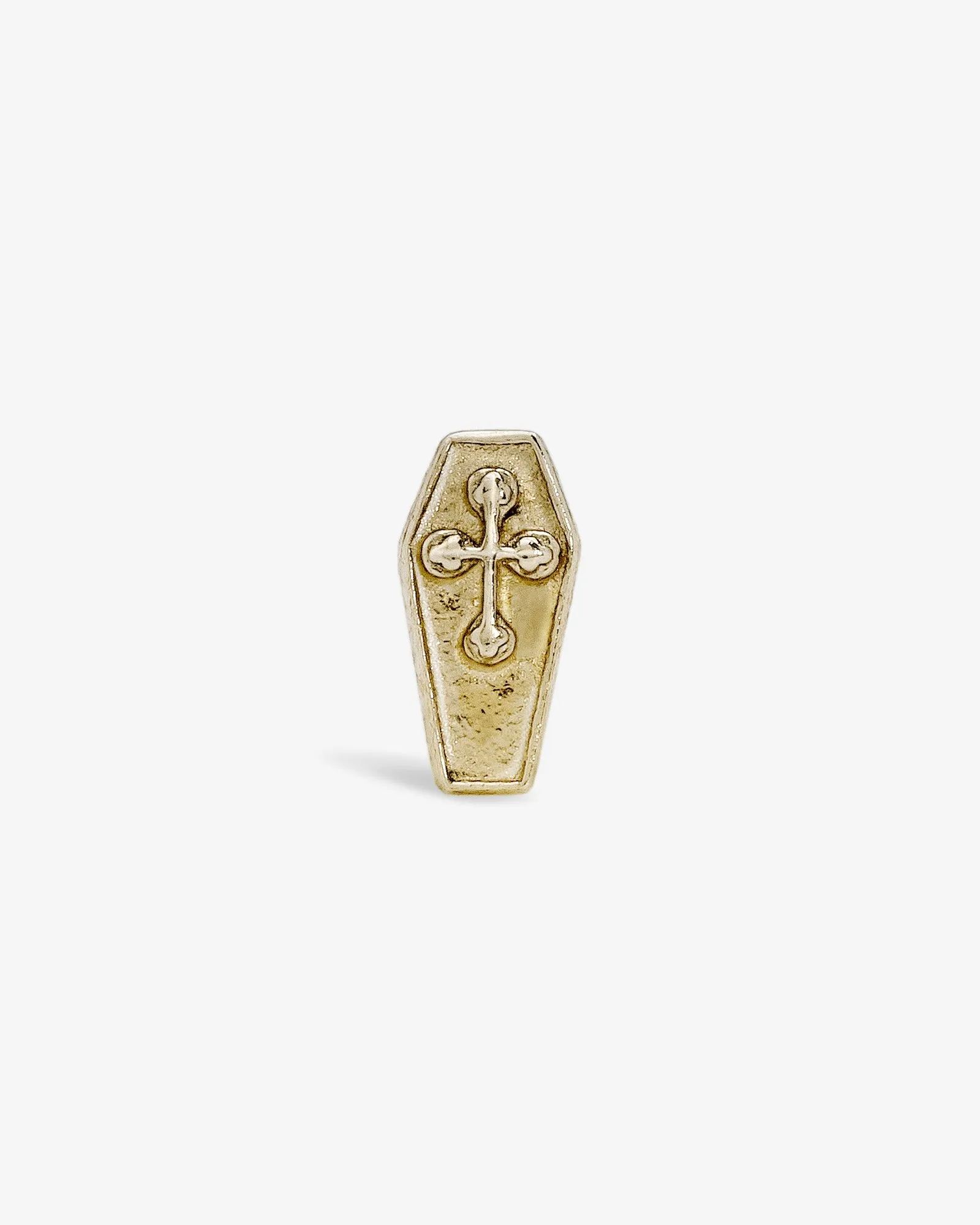 Tomb Threadless End (14K Gold)