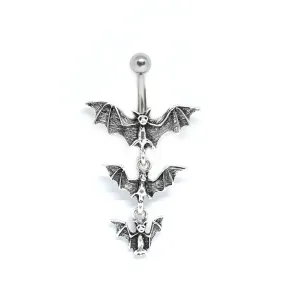 Vampire Bat Belly Ring