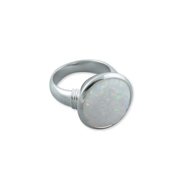 Von Treskow Czelline Opal Sterling Silver Ring