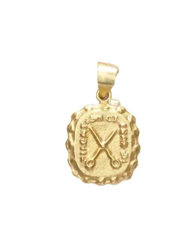 We Part 2 Meet Again Pendant, Gold